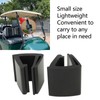 2pcs Golf Cart Fixing Clip Rubber Cart Front Windshield Clip