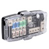 Caja de fusibles Car para Audio Estéreo multifuncional Soporte de