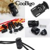 CooBigo 25Pcs Cord Locks With 10 Meter Elastic Bungee Cord