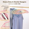 MOPALL Clothes Hangers 28 Pack, Non Slip PVC Coating Metal