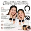 Set negro de 14 piezas MODAMNGL con diadema nube, pulseras,