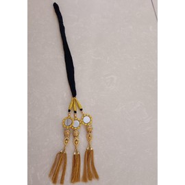 Women's Patiala Shahi Paranda/Parandi Traditional Hair Accessory Braid Tassles/Hair Extension/Choti