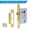 DIDA® 3 Lever Mortice Sashlock Polished Brass Mortice Locks Sashlocks