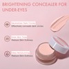 Under Eye Brightener, Instant Under Eye Concealer for Dark Circles,