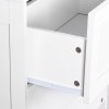 SEGAWE Bathroom Storage Unit Freestanding Cabinet with 2 Drawers and