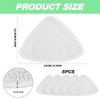 5pcs Steam Mop Replacement Pads for Viledas Steam Mop/Plus, Washable