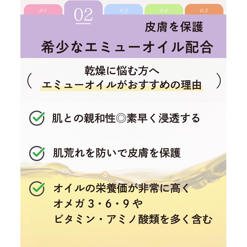 EMC エッセンスクリーム セラミド × エミューオイル配合 エイジングケア 保湿 クリーム 顔 全身