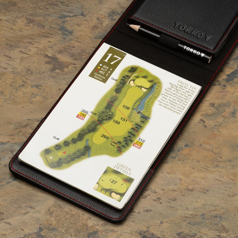 TORRO Regular Golf Scorecard and Yardage Book Holder – Genuine