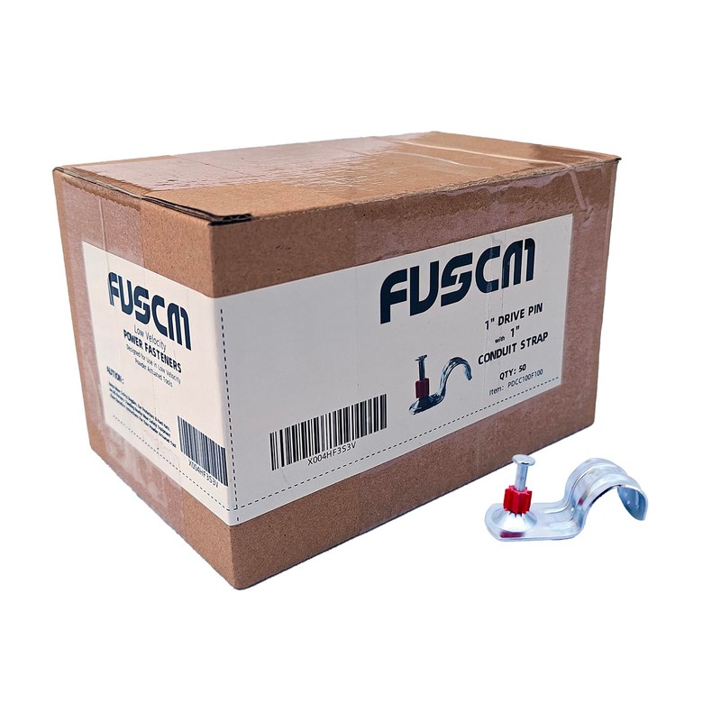 FVSCM 1 Inch EMT Conduit Strap with 1" Powder Actuated
