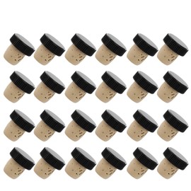 Westmark, Handle Corks 24 Pieces for 0.7 - 1 Litre Bottles, Natural Cork/Plastic, Light Brown/Black, 482020E3