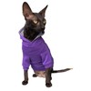 Kotomoda Cat Hoodie in Purple, xl