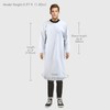 Surblue Waterproof Apron Long Sleeves, 47" Plus Size Aprons, Heavy