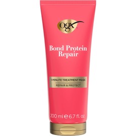 OGX, 1-Minute Treatment, BOND REPAIR, Tratamiento Intensivo, Ayuda a Reparar y Nutrir en 1 Minuto, Cabello Saludable