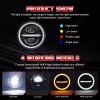 CHUSYYRAY For 1990-1997 Mazda Miata Projector 7inch Round LED Headlight