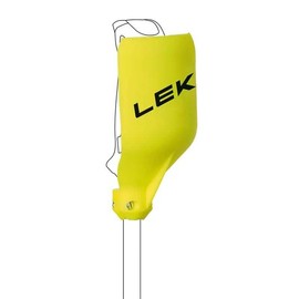 LEKI Unisex Youth Shin Guards, Neon Yellow, Plain