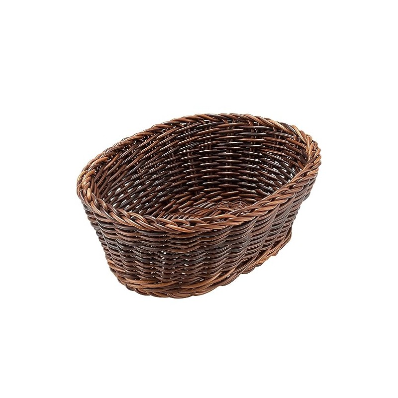 Nagao 01018330 Basket, Washable Basket, Economy, Oval Shape, 11.8 inches
