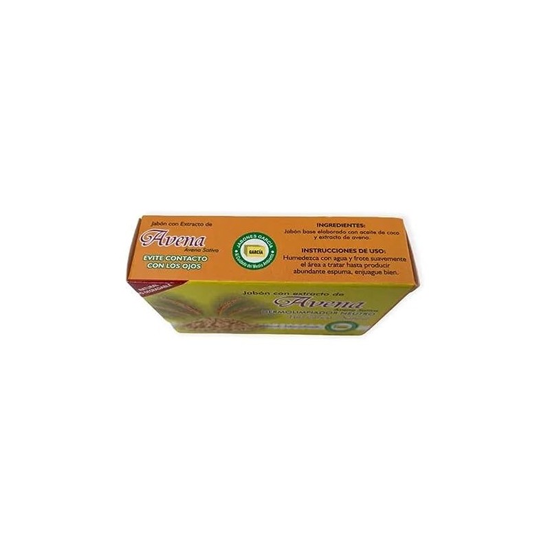 Jabón García Avena 3 Pz De 125g Ecológico Biodegradable
