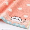 Chiikawa 41-1092130 Bath Face Towel, Pink, Pile, Cute, Approx. 13.4