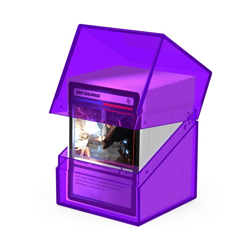 Ultimate Guard Boulder 100+ Clear - Amethyst