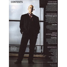 The Simpsons & John Waters l Peter Akinola l Cool Jobs for Gays l Condoleezza Rice l Gay & Lesbian Interest - July 17, 2007 The Advocate Magazine