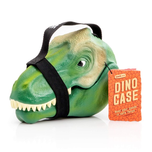Suck UK Dinosaur Lunch Box Kids Lunch Bag Dinosaur Head Lunch Boxes & Sandwich Containers Lunch Containers Or Kids Toy Box Toy Organizers And Storage Toddler Lunch Box For Daycare & School