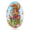 com-four® 3 x Easter eggs for filling, colourful filling eggs