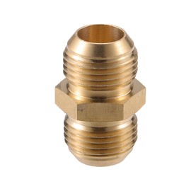 VekAuto Pressure Washer Connector, M18x1.5 to M18x1.5 Male Adapter Brass Screw Hose Connector Universal for Pressure Washer Quick Connect Brass Copper Tone