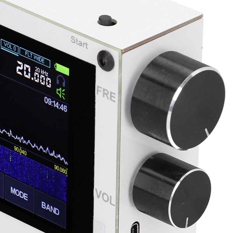 SDR Receiver Touch Screen Wireless Receiver Industrial Accessories 50kHz‑2GHz 3.5in