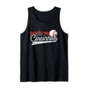 Retro Cincinnati Vintage Baseball Softball Lover Women Men Tank Top