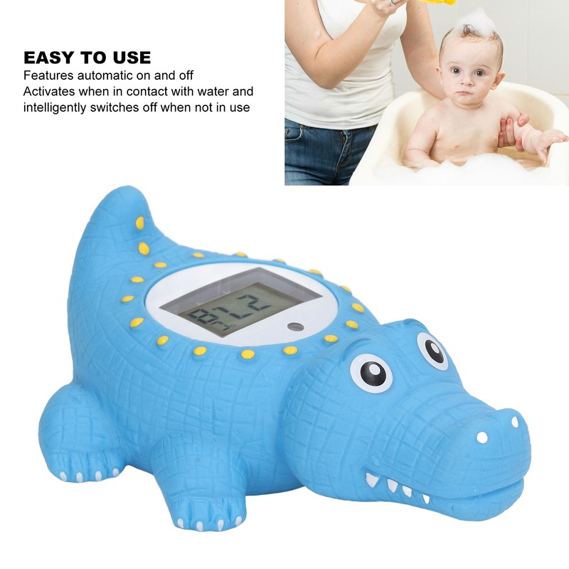 Baby Bath Thermometer Fun Cartoon Animal Waterproof High Accuracy 10℃‑50°C