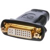 Goobay 68690 HDMI/DVI-I Adapter, Gold-Plated, Female, Type A