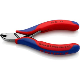 クニペックス KNIPEX 6442-115 エレクトロニクスエンドカッティングニッパー