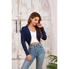 GRACE KARIN Ladies Casual Cropped Cardigan Boleros Long Sleeve Open