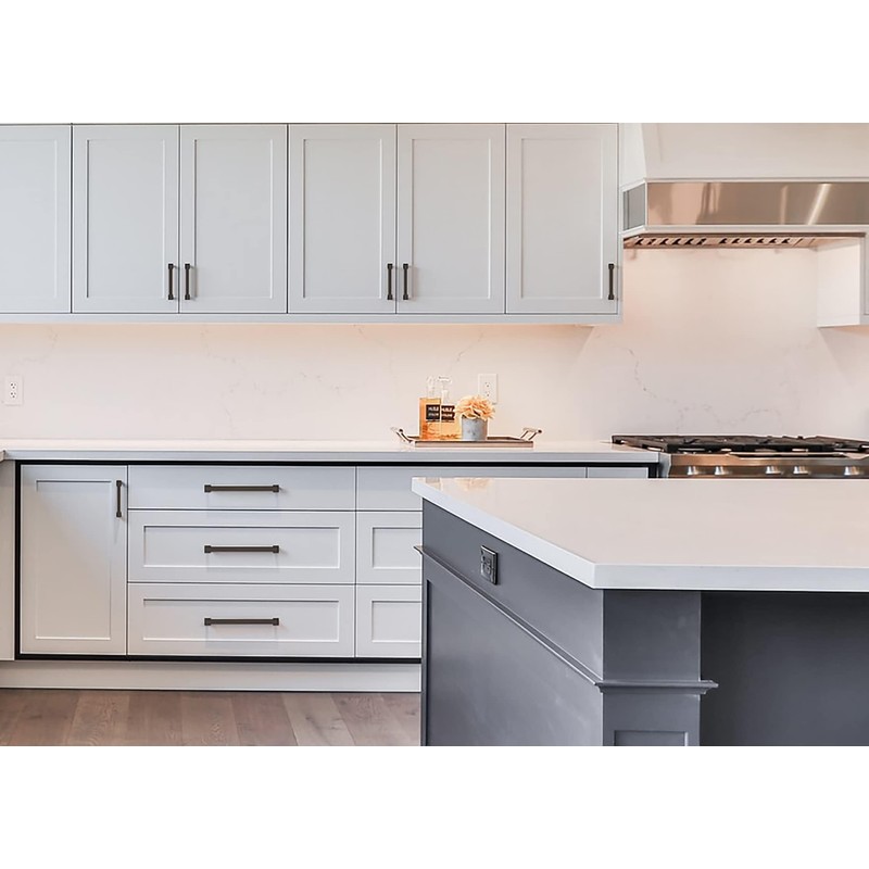 Amerdeco 10 Pack Oil Rubbed Bronze Cabinet Pulls 6.3 Inch(160mm)