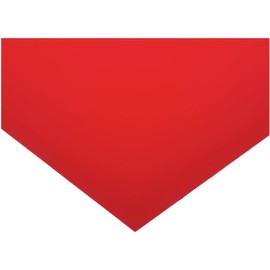 Polyester Shim Stock, Flat Sheet, Red, 0.002" Thickness, 5" Width, 20" Length (Pack of 5)