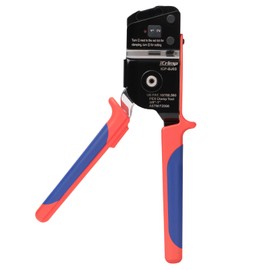iCrimp One-Hand PEX Pipe Cinch Tool meets ASTM F2098 Standard clamps, PEX Crimping Tool with Removing Function for 3/8-1 inch Clamp Rings