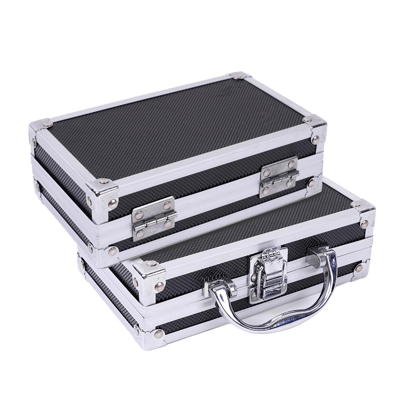 Aluminium Frame Tool Case with Padded Foam Travel Case(S 18x11x5.5cm)
