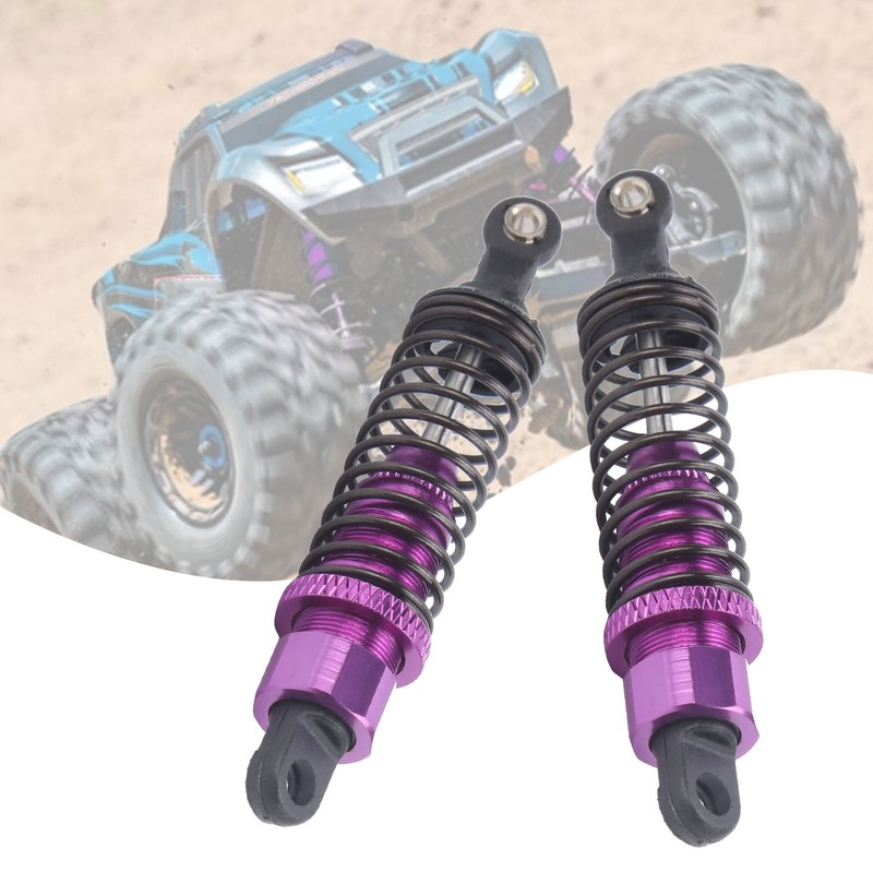 2Pcs 72mm RC Aluminium Shock Absorber Damper for TRAXXAS SLASH