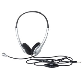 Digio2 4 Pole Lightweight Overhead Headset, Silver Z9176