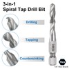 sourcing map 6pcs Combination Drill and Tap Bits, Metric M6