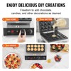 VEVOR Mini Dutch Pancake Maker, 25PCS 43mm Diameter Dorayaki Baker