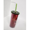 Elf Christmas Travel Cup Smiling My Favorite Red Green Straw