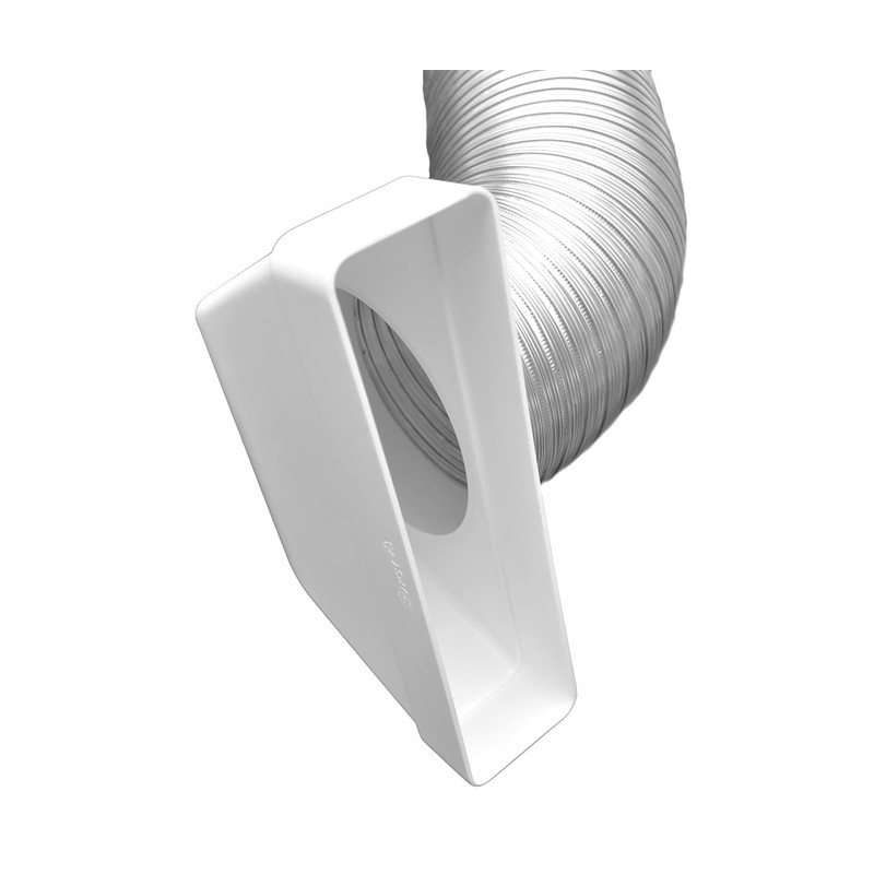 H&C VENT PVC deflection piece for flat duct, 125 mm