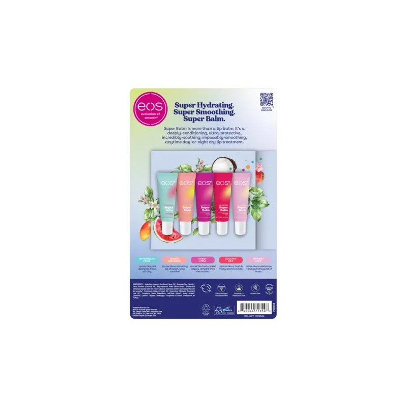 EOS Super Balm 24 Hrs Moisture 5 Pack (10ml C/u)