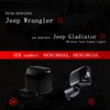 Carbon Fiber Direct Replacement Mirror Cover for 2018-2025 Jeep Wrangler