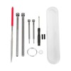 Key Fob Case with Steel Pin Removal Tools Needle File