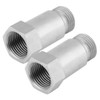 Keenso 2 pieces M18 x 1.5 oxygen sensor spacer adapter