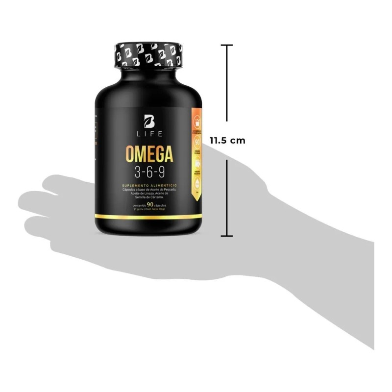 Omega 3 6 9, Pescado, Linaza, Cártamo De 90 Cápsulas.