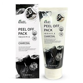 Ikel [Seller Hub 1] Ekel Peel Off Pack Charcoal Dead Skin Sebum 180ml (45269636) / [셀러허브 1]이켈 필 오프 팩 숯 각질 피지 180ml (45269636)