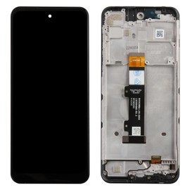 Screen Replacement for Motorola Moto G Power 2022 XT2165-5 XT2165DL XT2165-3 6.5" LCD Display Touch Digitizer Assembly with Tools (Black with Frame)